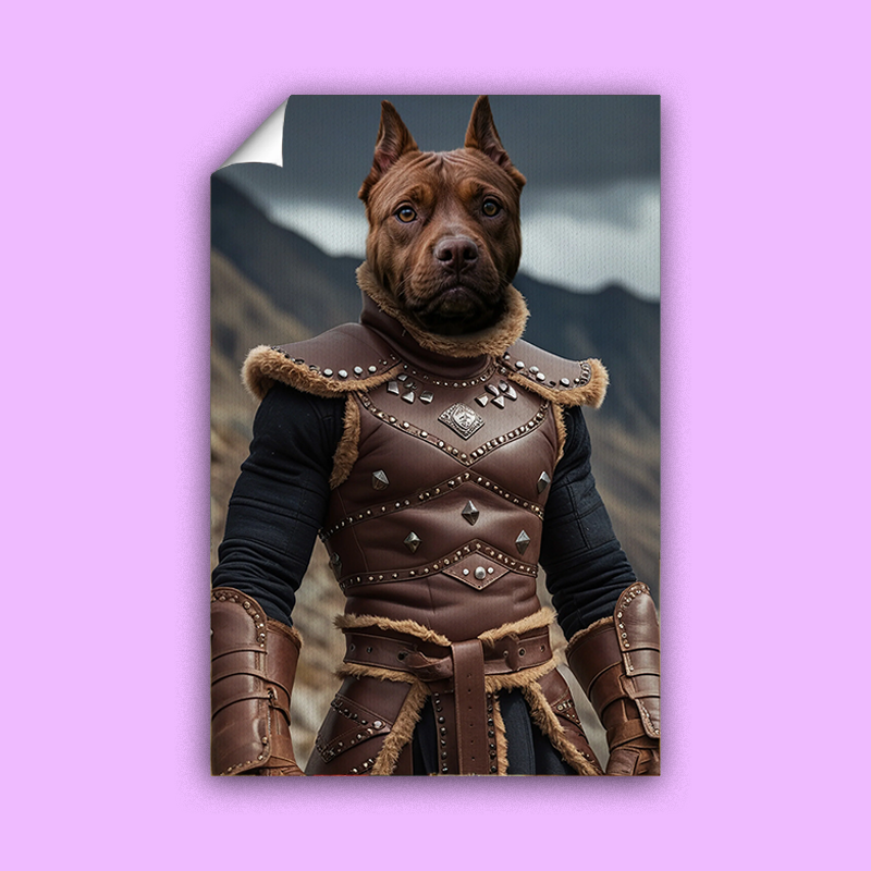 The Noble Protector - Custom Pet Portrait